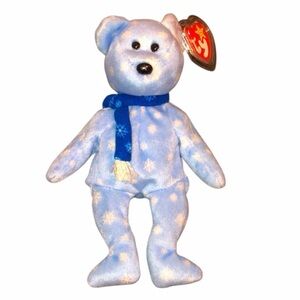 1999 Holiday Teddy Beanie Baby collectible